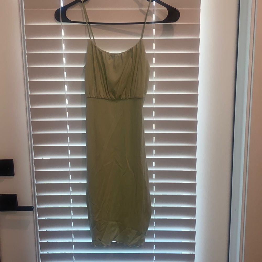 Green Mini Dress